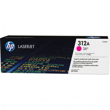 "HP 312A original Toner cartridge CF383A magenta standard capacity 2.700 pages 1-pack"