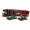 "LEGO City - F1 Transporter mit RB20 & AMR24 Rennautos"