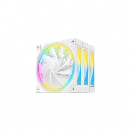 "120mm DeepCool FL12R White Triple-Pack"