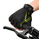 Rękawiczki rowerowe Meteor MX12 czarne 17615-17616-17617-17618 S