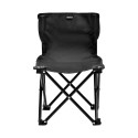 Krzesło składane Meteor Skaut czarne 16555