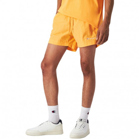 Spodenki kąpielowe męskie Champion Beachshort pomarańczowe 219979 OS059  M
