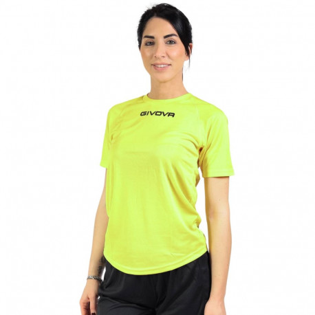 Koszulka Givova One żółta fluo MAC01 0019   XL