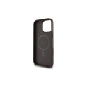 Guess 4G Ring Classic Logo MagSafe Case for iPhone 16 Pro Max - Brown