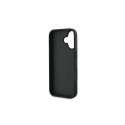 Guess Fixed Glitter Big 4G case for iPhone 16 Plus - black