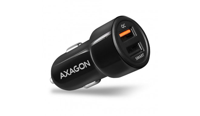 AXAGON PWC-QC5 car charger Smart 5V 2 4A + QC3.0 30W black