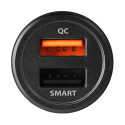AXAGON PWC-QC5 car charger Smart 5V 2 4A + QC3.0 30W black AXAGON PWC-QC5 car charger Smart 5V 2 4A + QC3.0 30W black