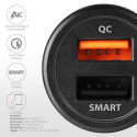 AXAGON PWC-QC5 car charger Smart 5V 2 4A + QC3.0 30W black AXAGON PWC-QC5 car charger Smart 5V 2 4A + QC3.0 30W black