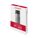 AXAGON CRE-SAC External USB 3.2 Gen1 Type-C+Type-A 2-slot SD/microSD