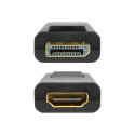 AXAGON RVD-HI DisplayPort HDMI reduktor / mini adapter Full HD - must