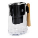 Jug with water filter G21, 60022501, 2.5 L, Black