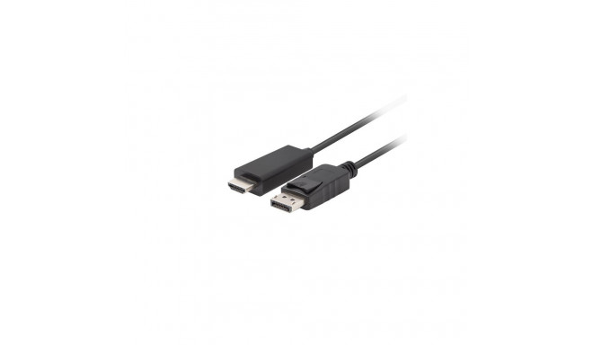 Lanberg DisplayPort - HDMI kaabel 3m must (CA-DPHD-11CC-0030-BK)