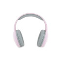 Hello Kitty ülepea Bluetooth kõrvaklapid HKBHA1BKHLMP roosa metallist logo