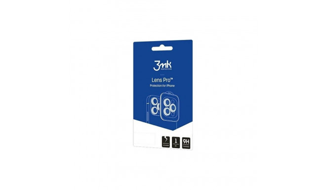 3MK 3MK Lens Protection Pro Sam A24 4G A245 black/black, Camera lens protection with mounting frame 