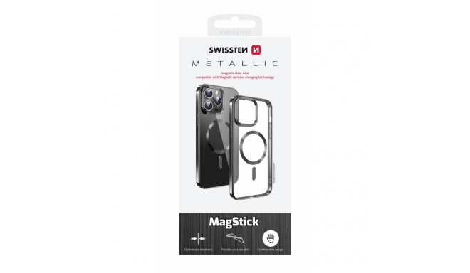 Swissten Clear Jelly Magstick Metallic Case for Samsung Galaxy S24 Plus 5G
