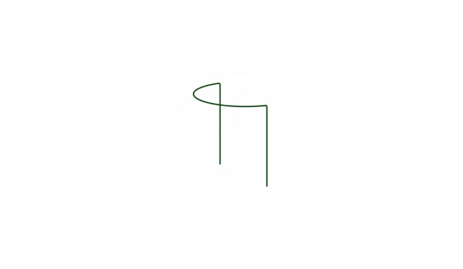 Set of 10 products. Ring support for plants 1/2 wheel, diameter 40cm / height 70cm