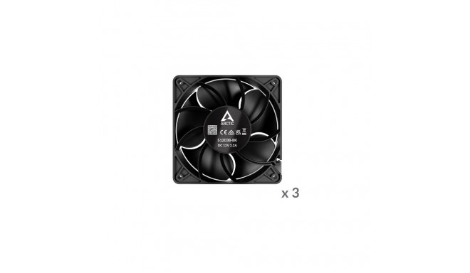 ARCTIC S12038-8 Server Fans, 4-pin, 120mm, 3 pcs
