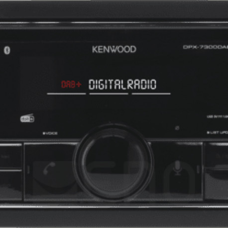 Kenwood DPX7300DAB CD/AUX/USB/BT/iPhone 2-DIN + Ant./Mikro