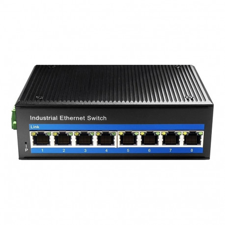 Cudy 8-Port 10/100M Industrial PoE Switch Unmanaged Fast Ethernet (10/100) Power over Ethernet (PoE)