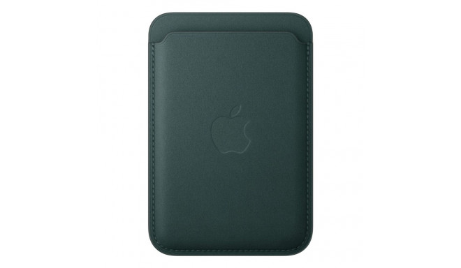 Apple iPhone FineWoven rahakott MagSafe-iga - tume roheline
