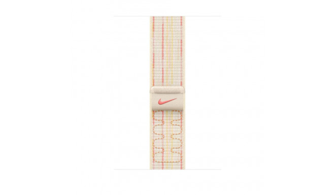 Apple 46mm Starlight/Pink Nike Sport Loop