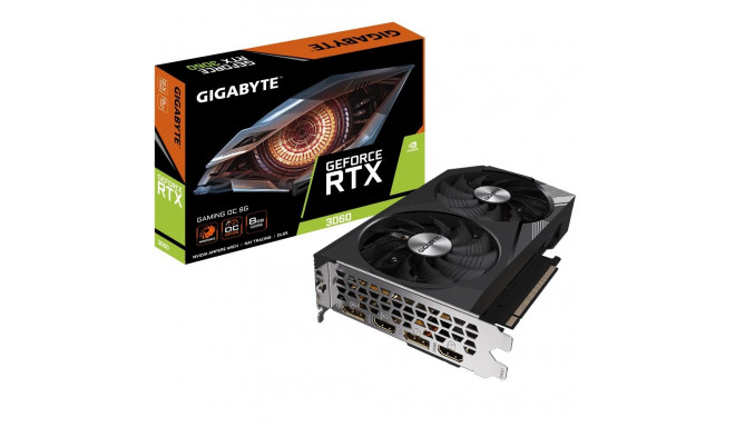 GIGABYTE GAMING GeForce RTX 3060 OC 8G NVIDIA 8 GB GDDR6