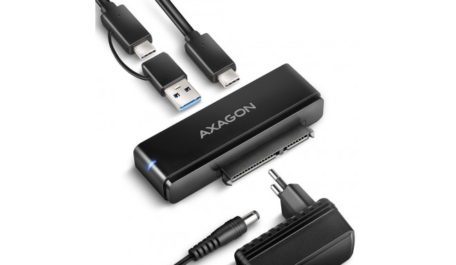 Axagon ADSA-FPX USB-C 10Gbps FAST PORT X adapter for 2.5"/3.5" SSD/HDD