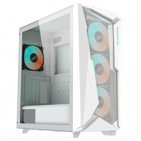 Gigabyte korpus C301 ATX mid-tower, valge