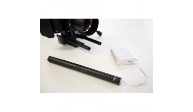 RØDE NTG-4+ microphone Black Digital camera microphone