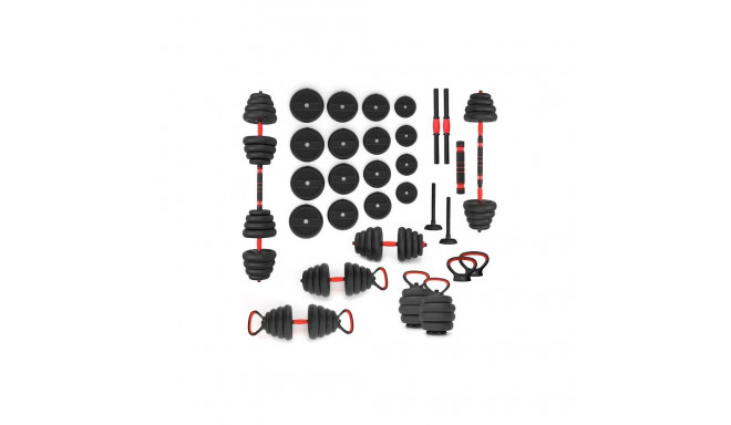 6IN1 raskuste komplekt HMS SGN130 (kang, hantel ja sangpomm) 30kg