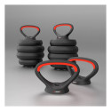 6IN1 WEIGHT SET HMS SGN140 (BARBELL, DUMBBELL AND KETTLEBELL) 40KG