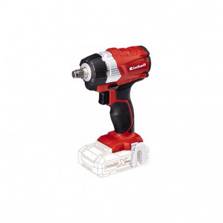 Einhell TE-CW 18Li 1/2" 2900 p/min 215 Nm must, punane 18 V