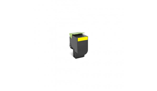 Lexmark 80C2SYE originaal kollane toonerikassett 1 tk