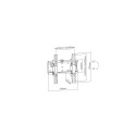 Gembird WM-42T-02 telerialus 106.7 cm (42") must