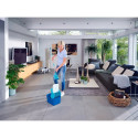 Leifheit 55092 mikrokiudmopp 8000 ml kuiv-ja-märg mikrokiud sinine, hall