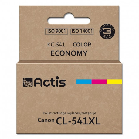 Actis KC-541 tindid Canon printerile (asendus CL-541XL) Supreme, 18 ml, sinine, kollane, magenta