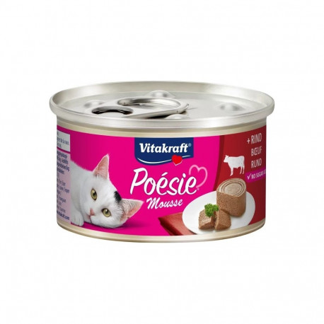 VITAKRAFT Poésie Mousse Beef - wet cat food - 85g