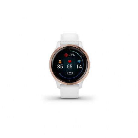Garmin Venu 2S 2.79 cm (1.1") AMOLED 40 mm digitaalne 360 x 360 pikslit puuteekraan roosakuldne Wi-F