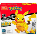 MEGA Pokémon Building Toy Kit Jumbo Pikachu (825 Pieces) 12 inch Action Figure for Kids
