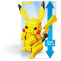 MEGA Pokémon Building Toy Kit Jumbo Pikachu (825 Pieces) 12 inch Action Figure for Kids