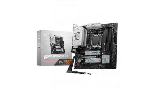 MSI B650M GAMING PLUS WIFI motherboard AMD B650 Socket AM5 micro ATX