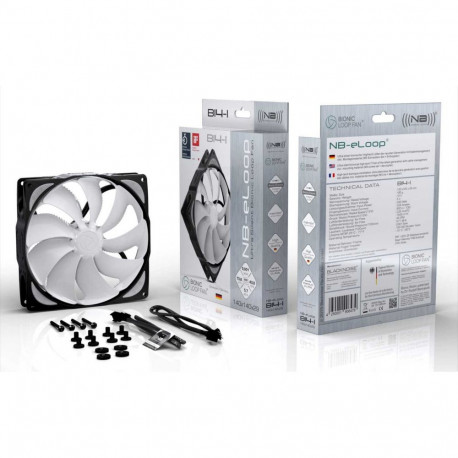 Noiseblocker B14-PS-BL Computer case Fan 14 cm Black