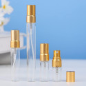By Perfume Läbipaistev korduvtäidetav klaasist parfüümipudel 5ml kullast