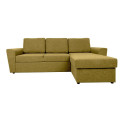Corner sofa bed INGMAR autumn yellow
