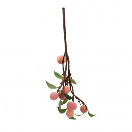 Artificial branch GREENLAND H50cm with peaches