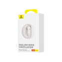 Smart wireless earpiece for car Baseus  CM10 (white)