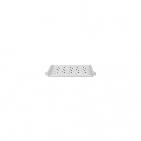 Lanberg 19" fixed shelf 1U/483x315mm max load capacity up to 25kg, grey |