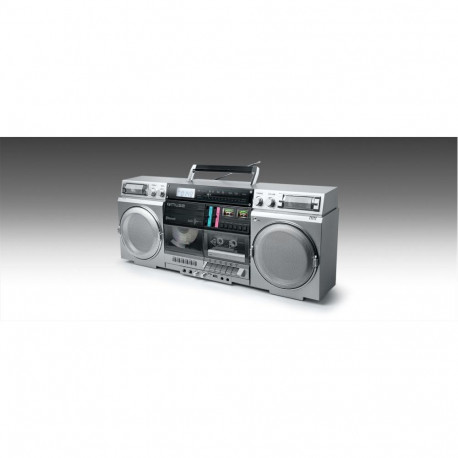 Muse M-380 GBS Ghetto Blasters, Silver