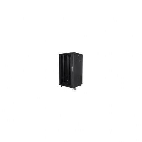 Lanberg Rack cabinet 19" free-standing 22U/600x600 (flat pack), black |