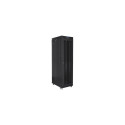 Lanberg Rack cabinet 19" free-standing 47U/800x1000 (flat pack) with mesh door lCD V2, black |
